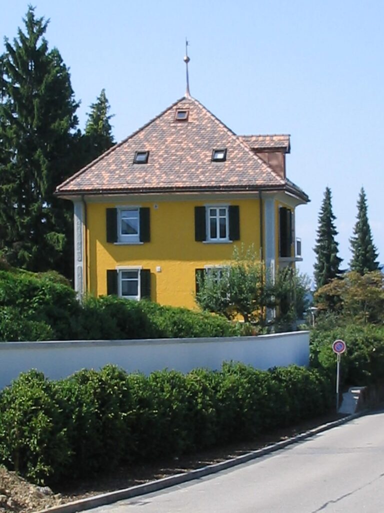 Fassadenrenovation denkmalgeschütztes Haus